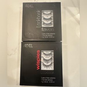 New In Package (2 Pack) Ardell Lashes Wispies And Favs Lookbook
